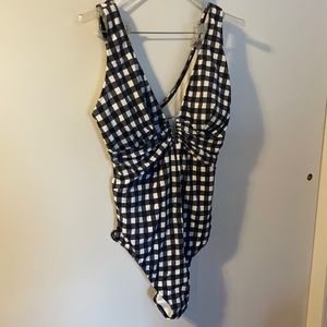 One piece bathing suit